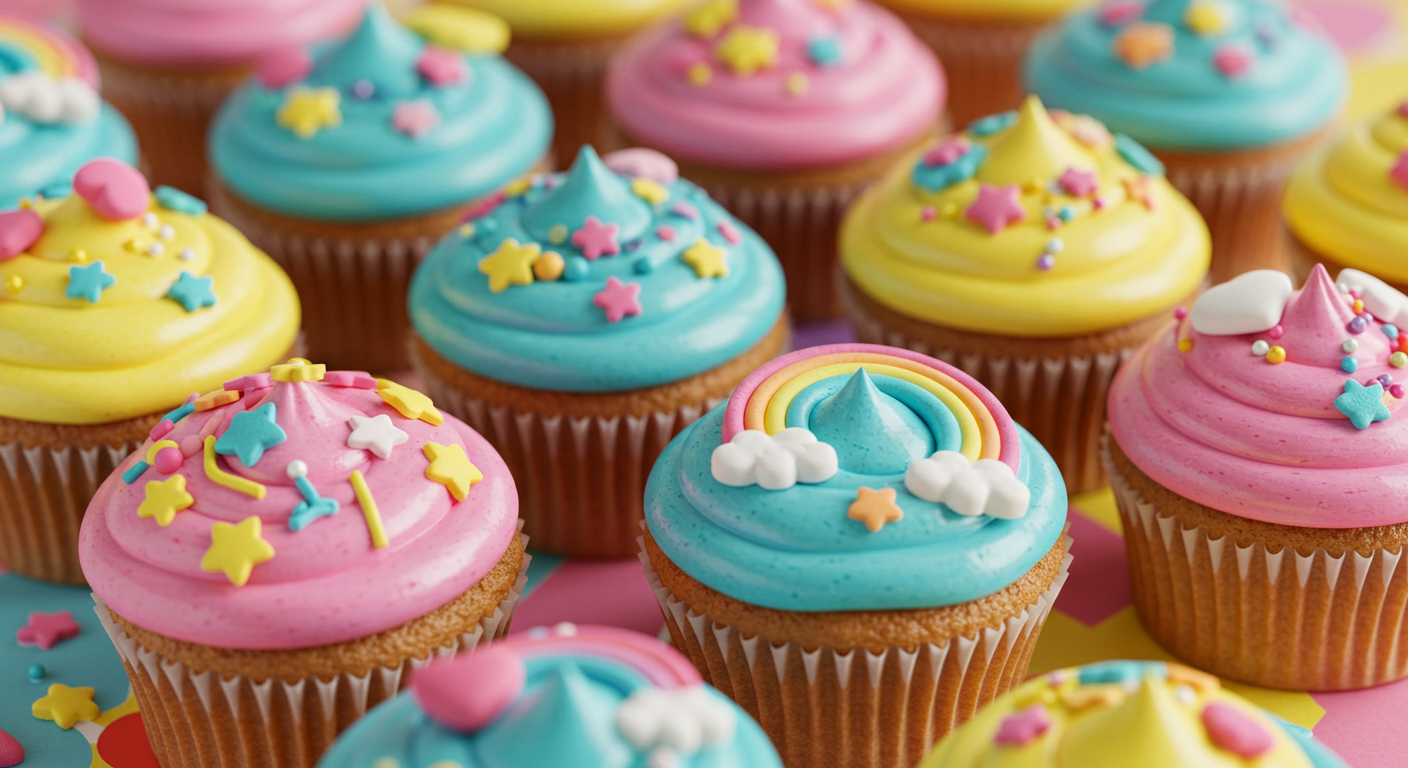 Cupcakes for kids party