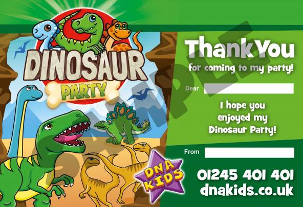 Dinosaur Party Games - DNA Kids
