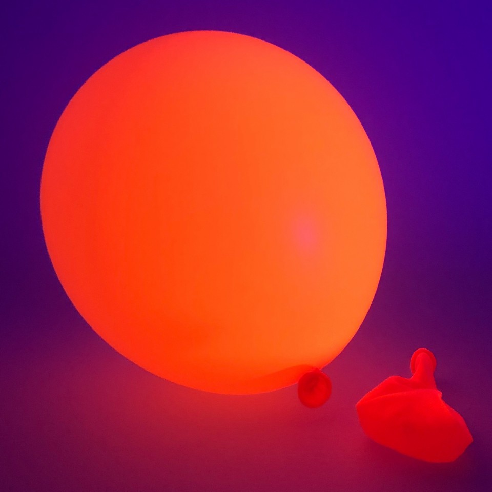 Glow Balloons - Orange