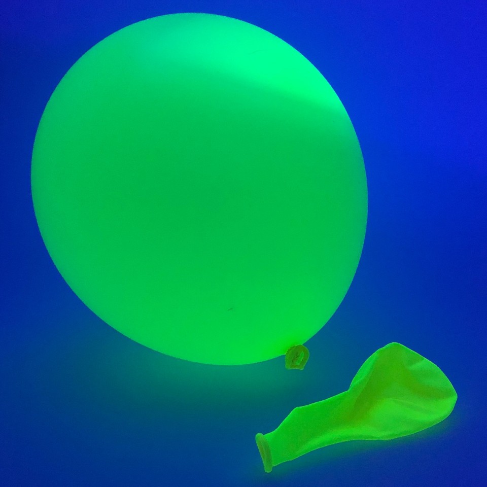 Glow Balloons - Yellow